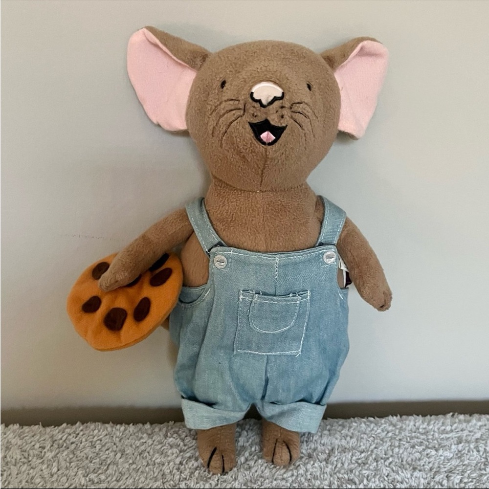 ❄️5/$20 Vintage 1985 If You Feed A Mouse A Cookie Plush 8.5" Harper Collins